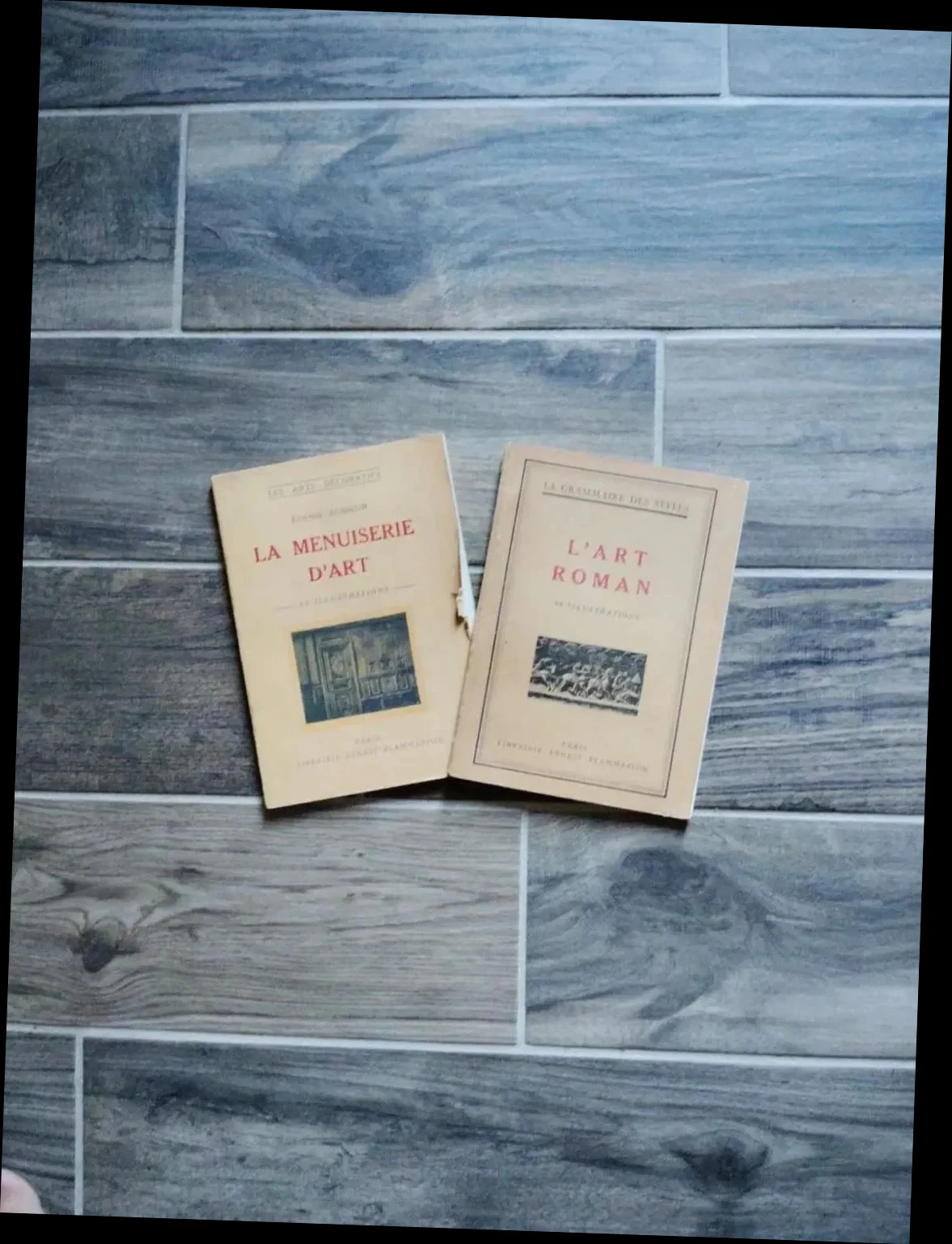 Lot 2 fascicules "La Grammaire des Styles" Flammarion